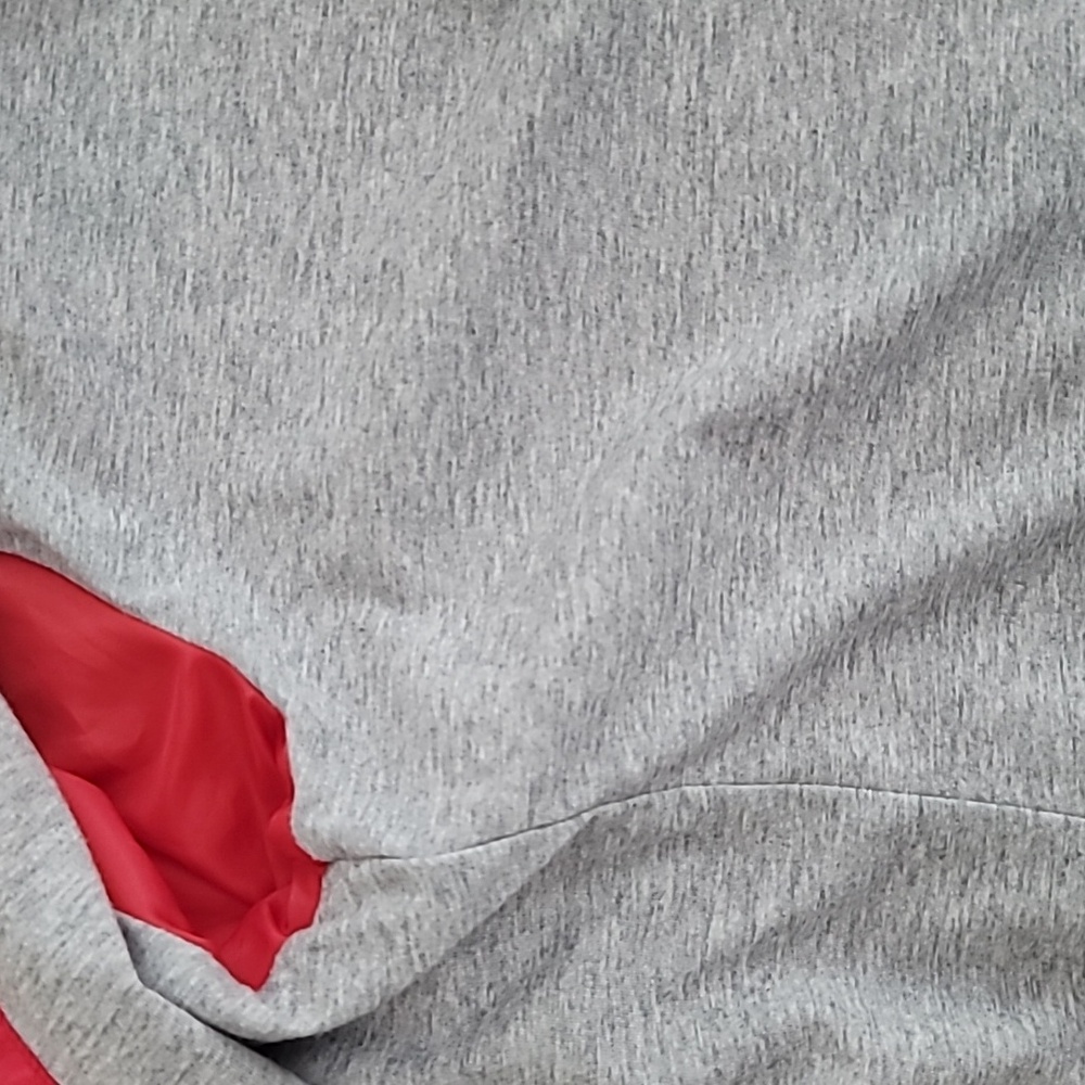 Gap kids girl red floral lined Windbreaker, Size 12 (XL) - Picture 9 of 11